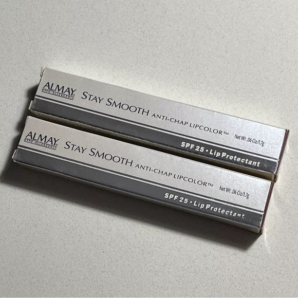 2x ALMAY Stay Smooth Anti-Chap Lipcolor with SPF 25 - Lip Protectant #TAN - Picture 6 of 7